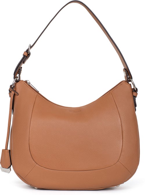 Besace  cuir confort hexagona - Kiabi