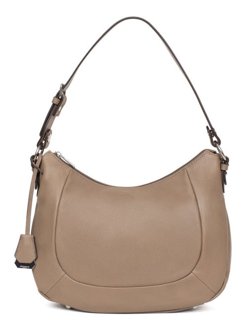 Besace  cuir confort hexagona - Kiabi