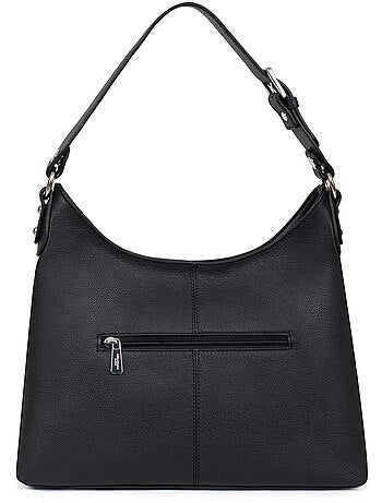 Besace cuir confort hexagona