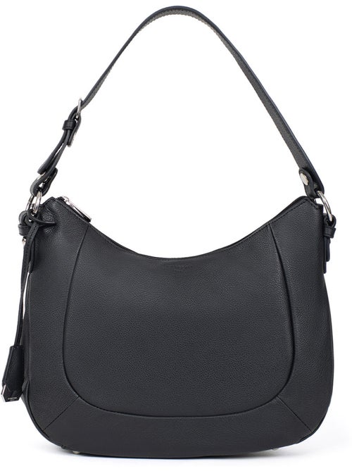 Besace  cuir confort hexagona - Kiabi