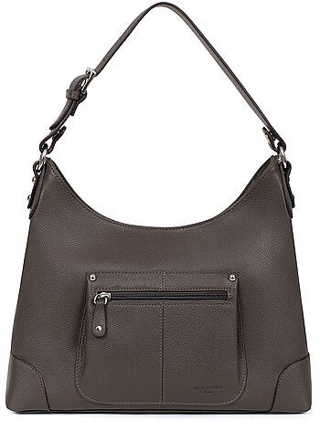 Besace cuir confort hexagona
