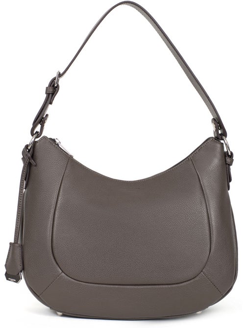 Besace  cuir confort hexagona - Kiabi
