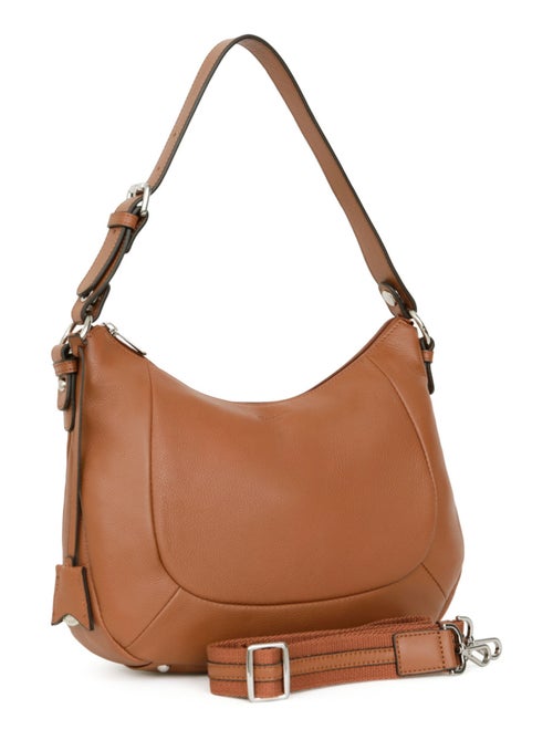 Besace  Cuir CONFORT - Kiabi