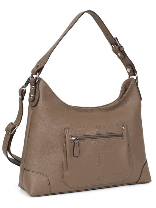 Besace  Cuir CONFORT - Kiabi