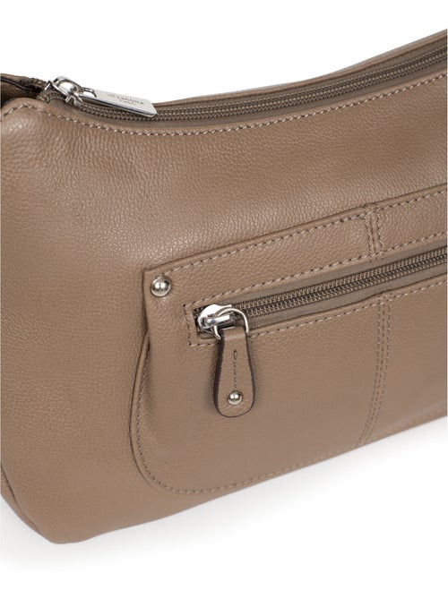 Besace  Cuir CONFORT - Kiabi