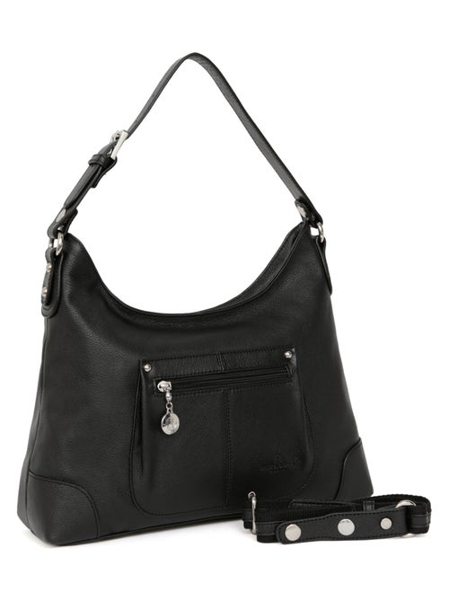 Besace  Cuir CONFORT - Kiabi