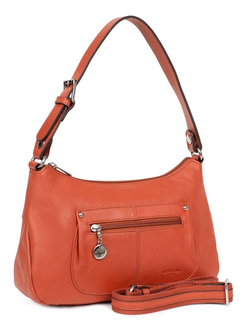 Besace  Cuir CONFORT - Kiabi