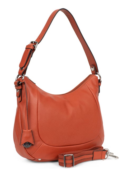 Besace  Cuir CONFORT - Kiabi