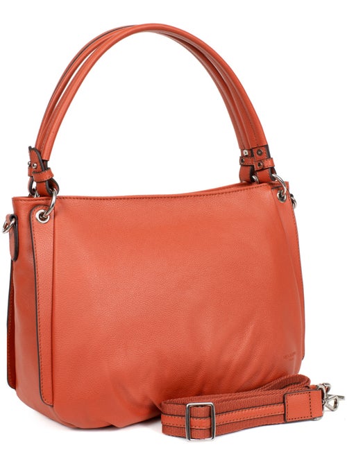 Besace  Cuir CONFORT - Kiabi