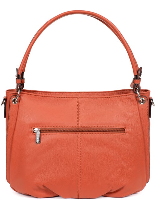 Besace  Cuir CONFORT - Kiabi