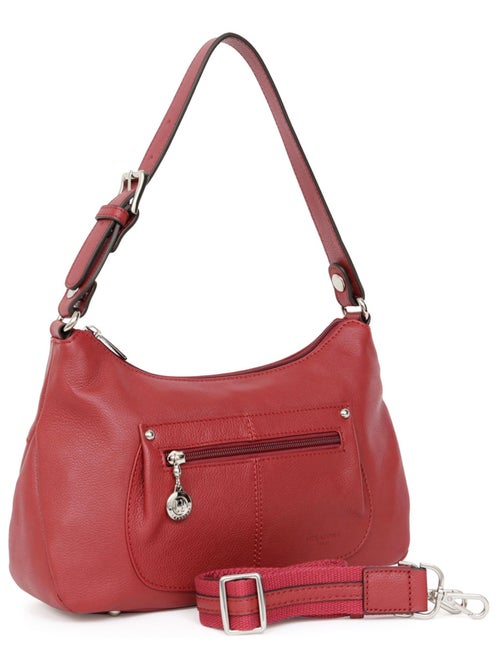 Besace  Cuir CONFORT - Kiabi