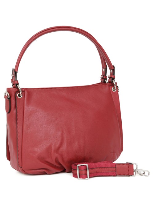 Besace  Cuir CONFORT - Kiabi