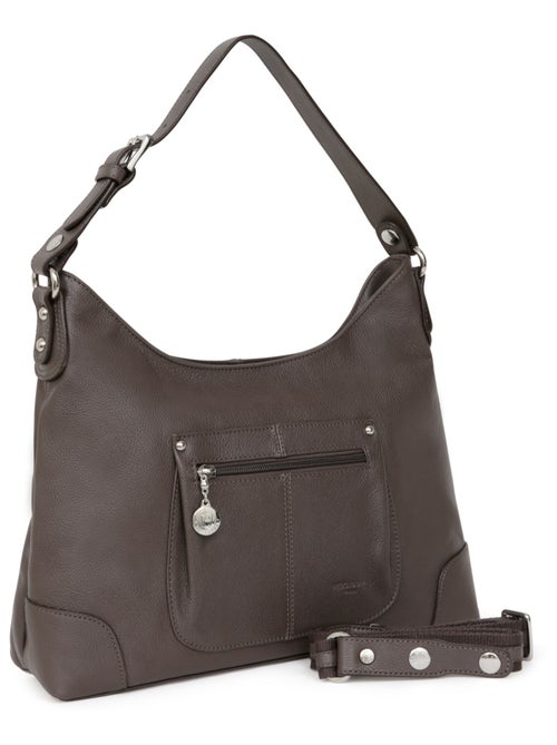 Besace  Cuir CONFORT - Kiabi