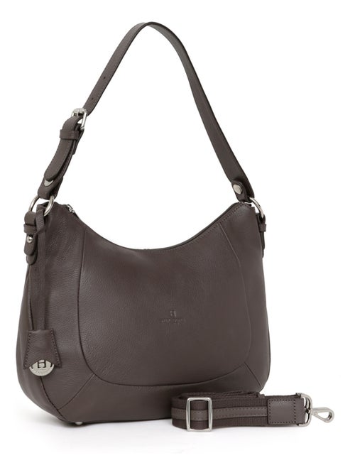 Besace  Cuir CONFORT - Kiabi