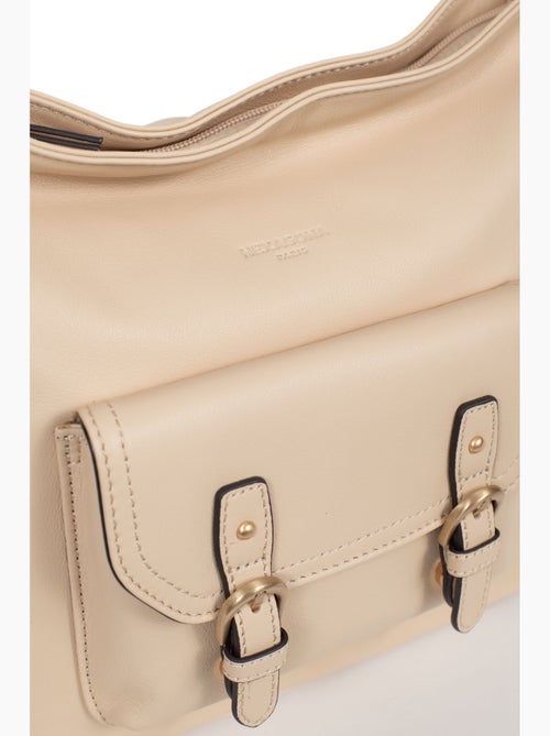 Besace Cuir de vachette TAIMA - Kiabi Besace Cuir de vachette TAIMA - Kiabi