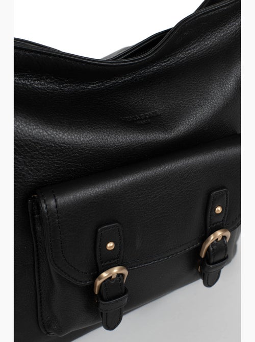 Besace Cuir de vachette TAIMA - Kiabi Besace Cuir de vachette TAIMA - Kiabi