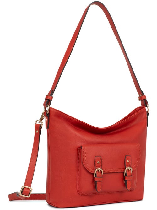 Besace Cuir de vachette TAIMA - Kiabi Besace Cuir de vachette TAIMA - Kiabi