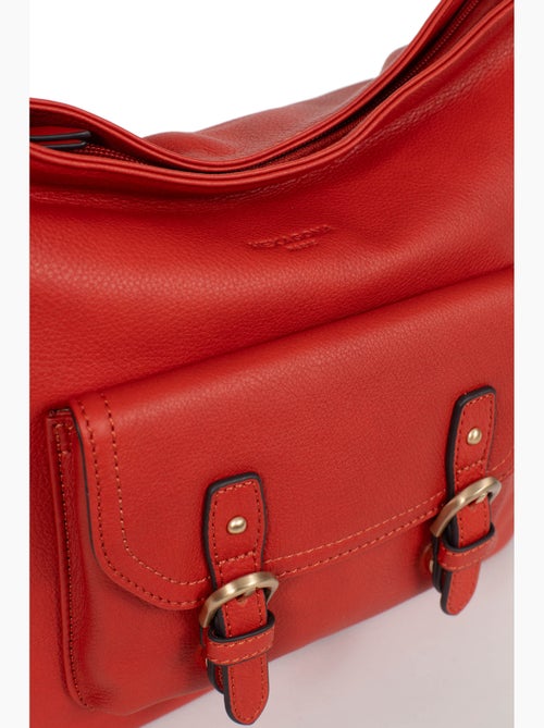 Besace Cuir de vachette TAIMA - Kiabi Besace Cuir de vachette TAIMA - Kiabi