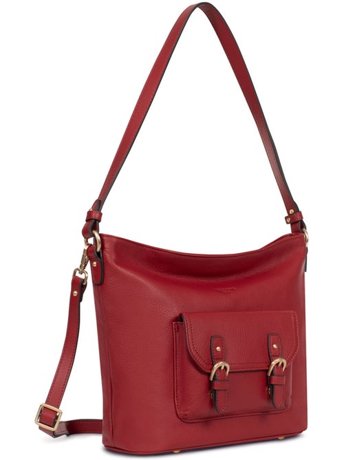 Besace Cuir de vachette TAIMA - Kiabi Besace Cuir de vachette TAIMA - Kiabi