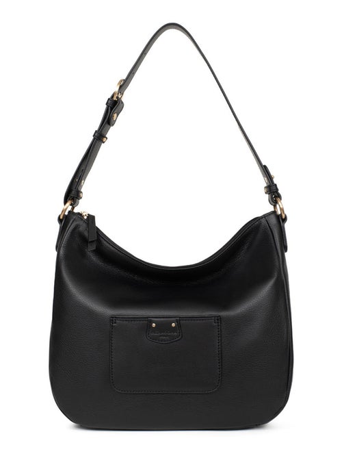 Besace  Cuir PRALINE - Kiabi