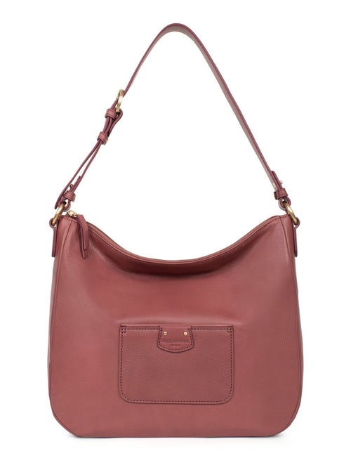 Besace  Cuir PRALINE - Kiabi
