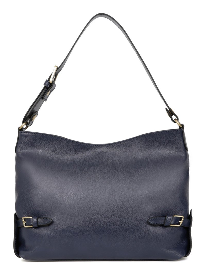Besace  Cuir RÉPUBLIQUE Bleu marine - Kiabi