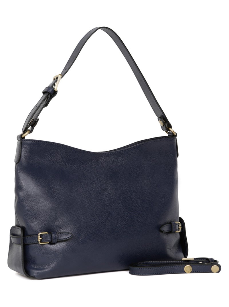 Besace  Cuir RÉPUBLIQUE Bleu marine - Kiabi
