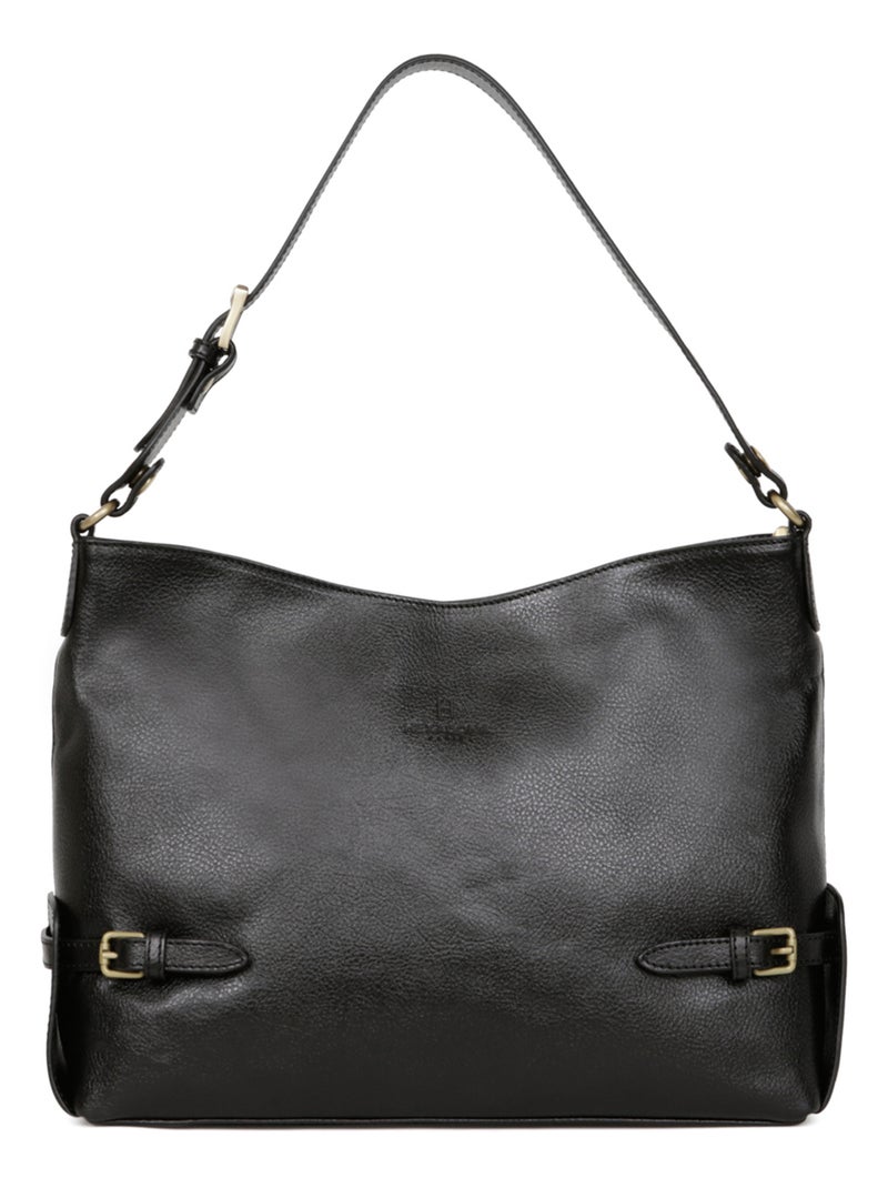 Besace  Cuir RÉPUBLIQUE Noir - Kiabi