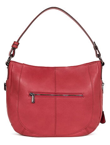 Besace cuir sauvage hexagona