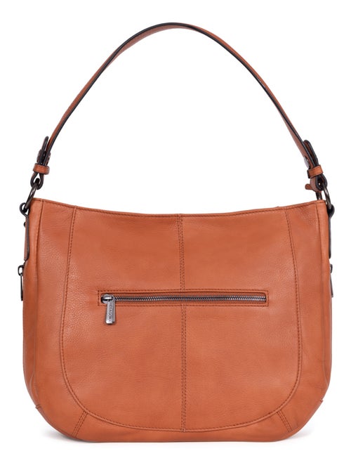 Besace  Cuir SAUVAGE - Kiabi