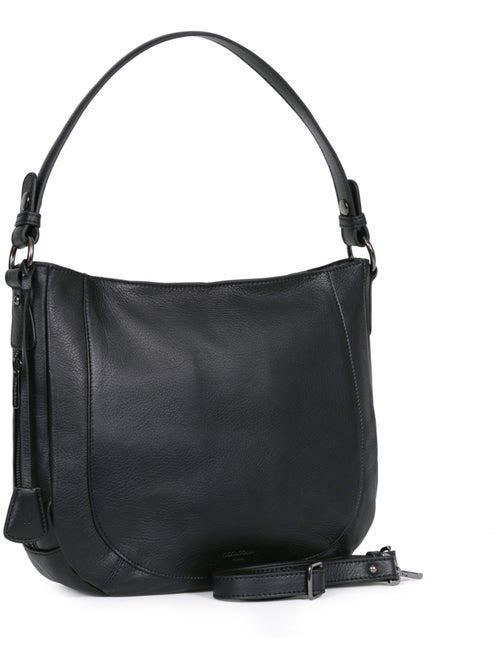 Besace  Cuir SAUVAGE - Kiabi