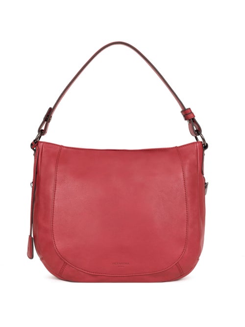 Besace  Cuir SAUVAGE - Kiabi