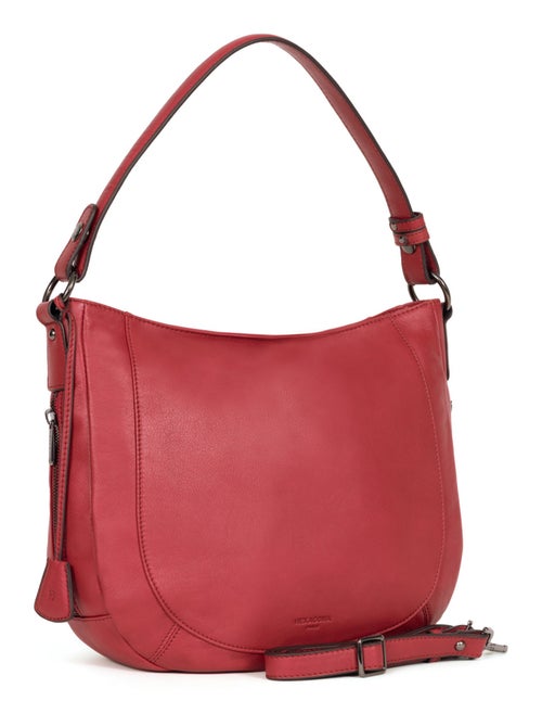 Besace  Cuir SAUVAGE - Kiabi