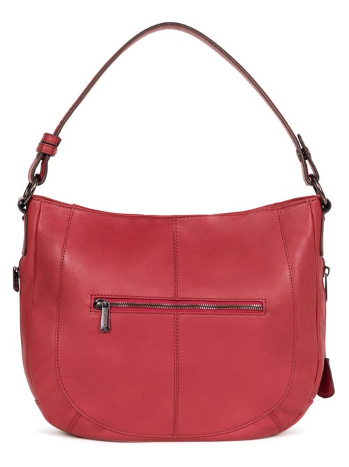 Besace  Cuir SAUVAGE - Kiabi