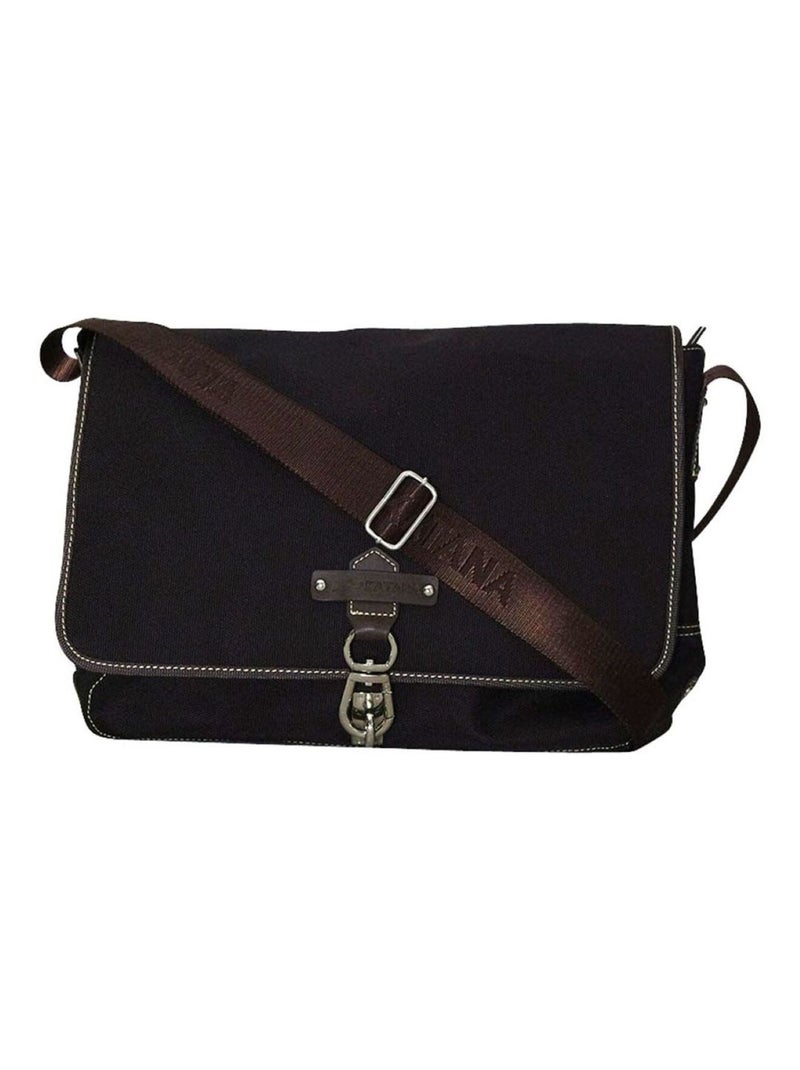 Besace en toile CYRIEL KATANA Marron tabac - Kiabi
