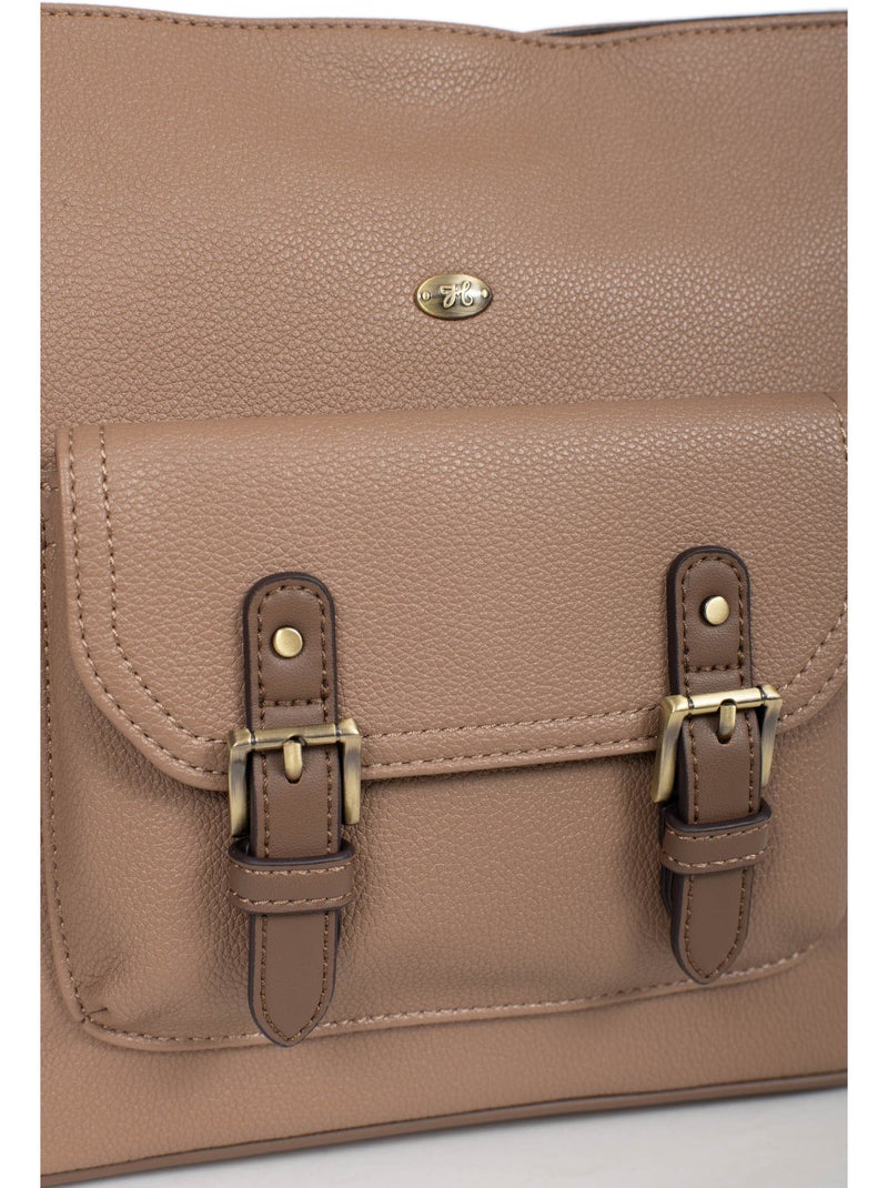 Besace RONDA Taupe - Kiabi