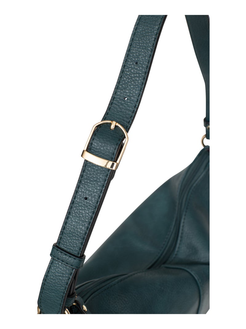 Besace TOSCANE Bleu pétrole - Kiabi