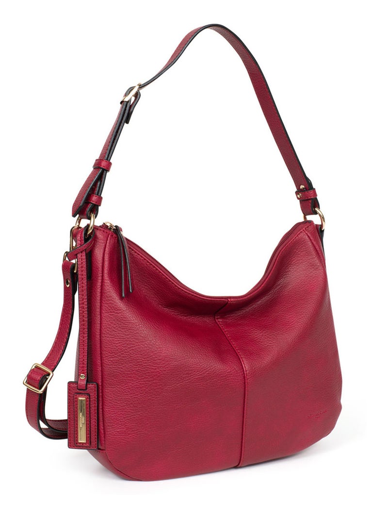 Besace TOSCANE Framboise - Kiabi
