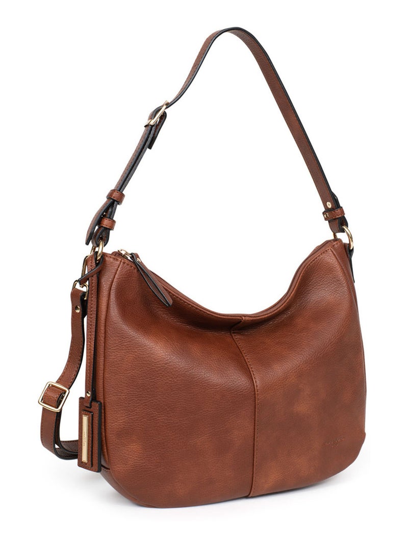 Besace TOSCANE Marron foncé - Kiabi