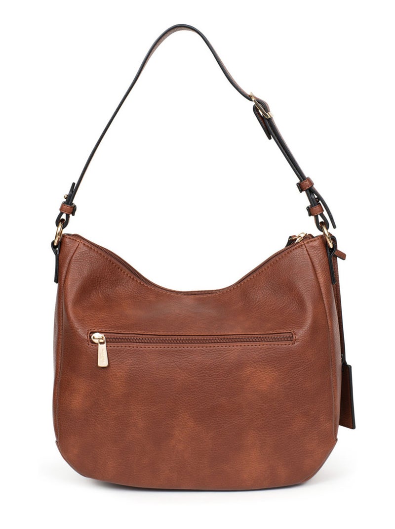 Besace TOSCANE Marron foncé - Kiabi