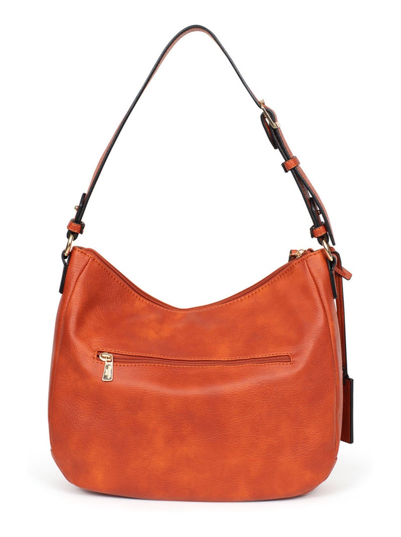 Besace TOSCANE Marron - Kiabi