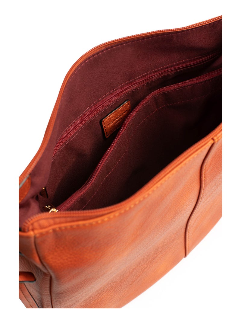 Besace TOSCANE Marron - Kiabi