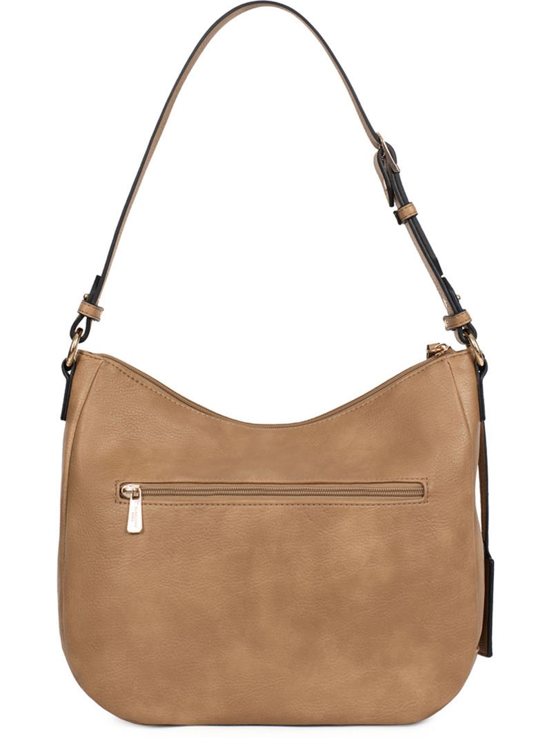 Besace TOSCANE Marron havane - Kiabi