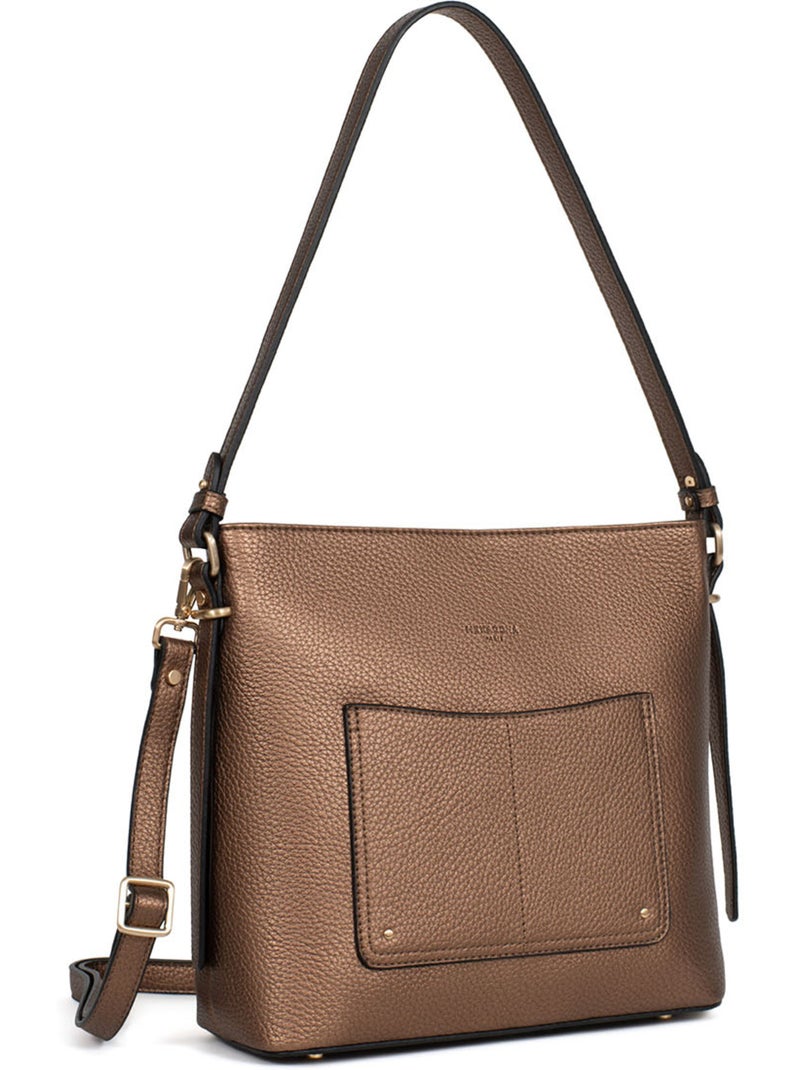 Besace zora hexagona Bronze - Kiabi
