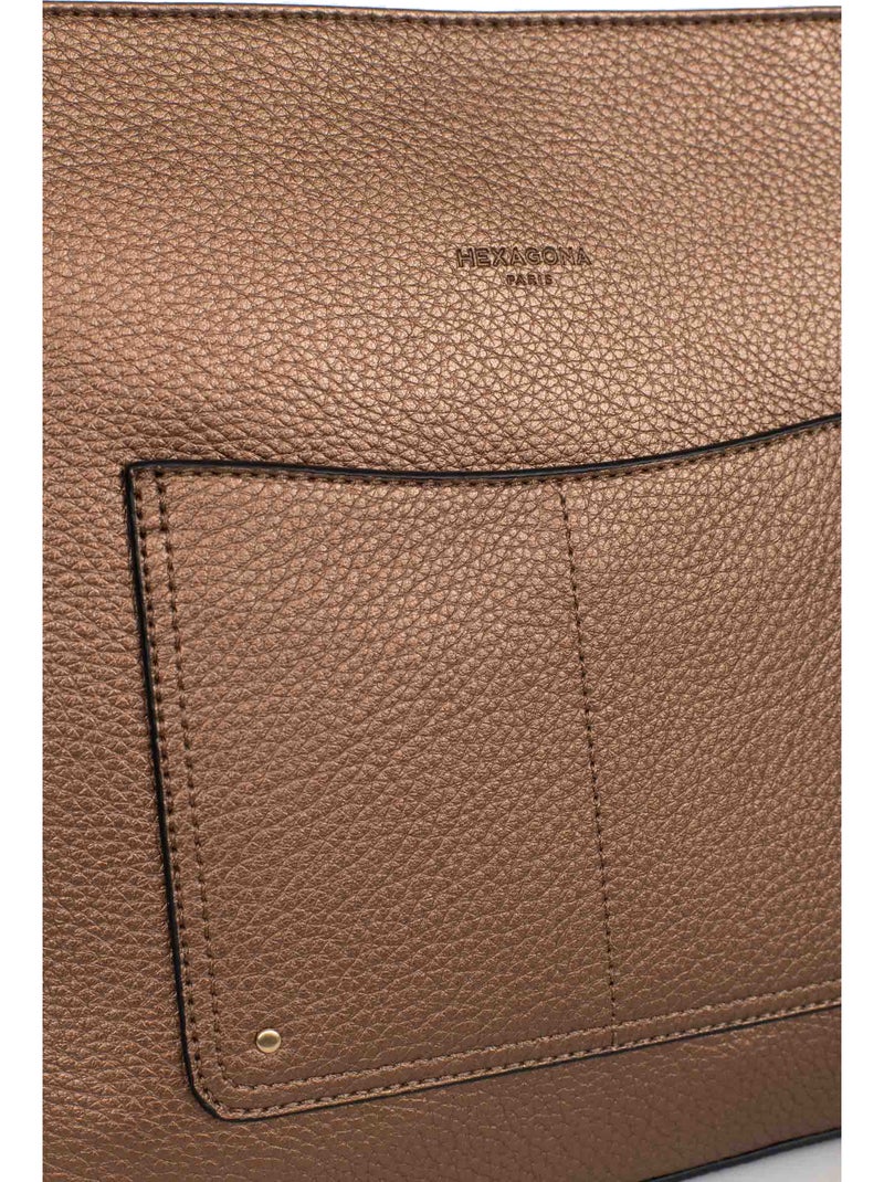 Besace zora hexagona Bronze - Kiabi