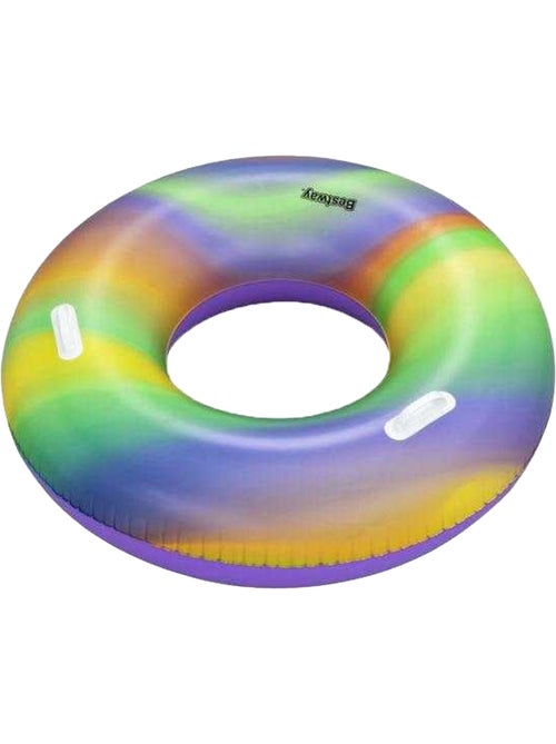 Bestway - Anneau gonflable natation motif/style arc-en-ciel - Kiabi