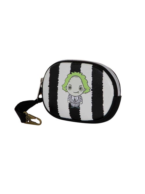 Bételgeuse / Beetlejuice Stripes Porte-monnaie Pill, Blanc - Kiabi