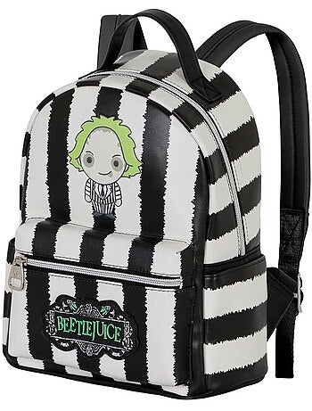 Bételgeuse / Beetlejuice Stripes Sac à dos Heady, Blanc