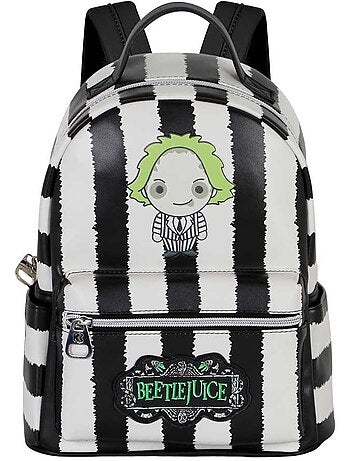 Bételgeuse / Beetlejuice Stripes Sac à dos Heady, Blanc