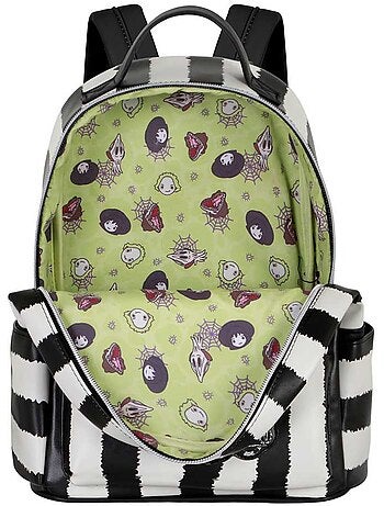 Bételgeuse / Beetlejuice Stripes Sac à dos Heady, Blanc